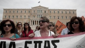 Teachers on strike September 2013